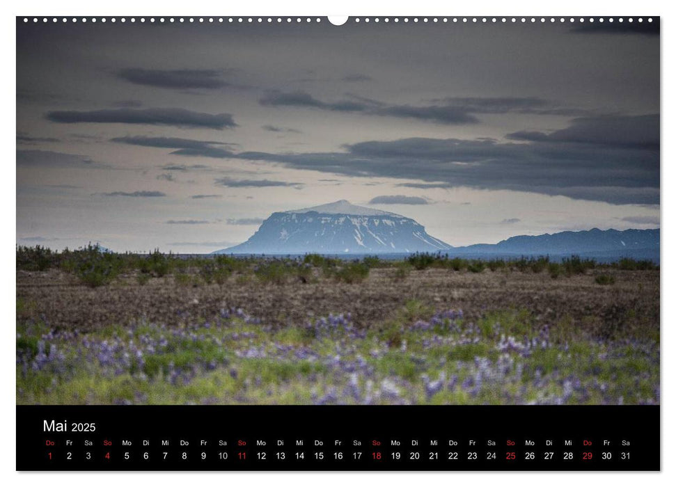 Island - Iceland - Ísland (CALVENDO Premium Wandkalender 2025)