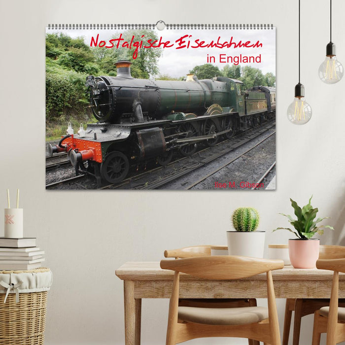 Nostalgische Eisenbahnen Englands (CALVENDO Wandkalender 2025)