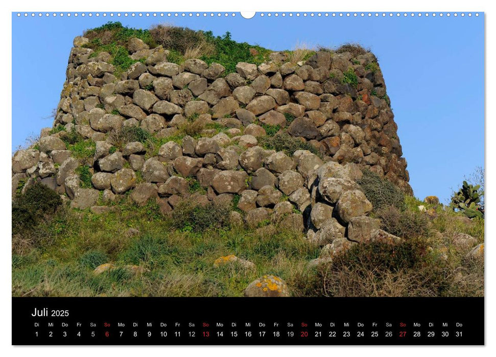 Landschaften auf Sardinien (CALVENDO Premium Wandkalender 2025)