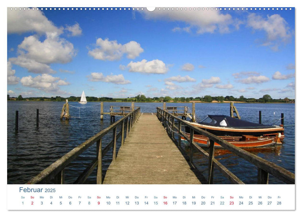 Sieseby 2025. Idyllisches Flächendenkmal an der Schlei (CALVENDO Premium Wandkalender 2025)