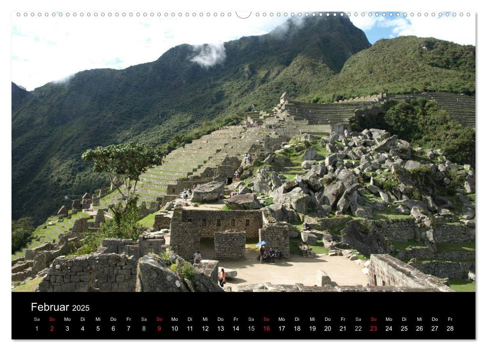 Machu Picchu - Die Stadt in den Wolken (CALVENDO Wandkalender 2025)