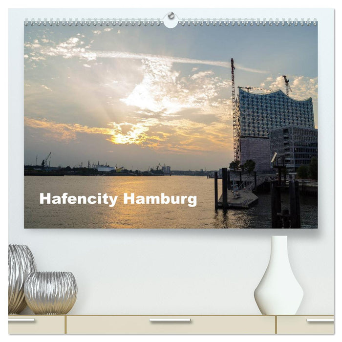 Hafencity Hamburg – die Perspektive (CALVENDO Premium Wandkalender 2025)