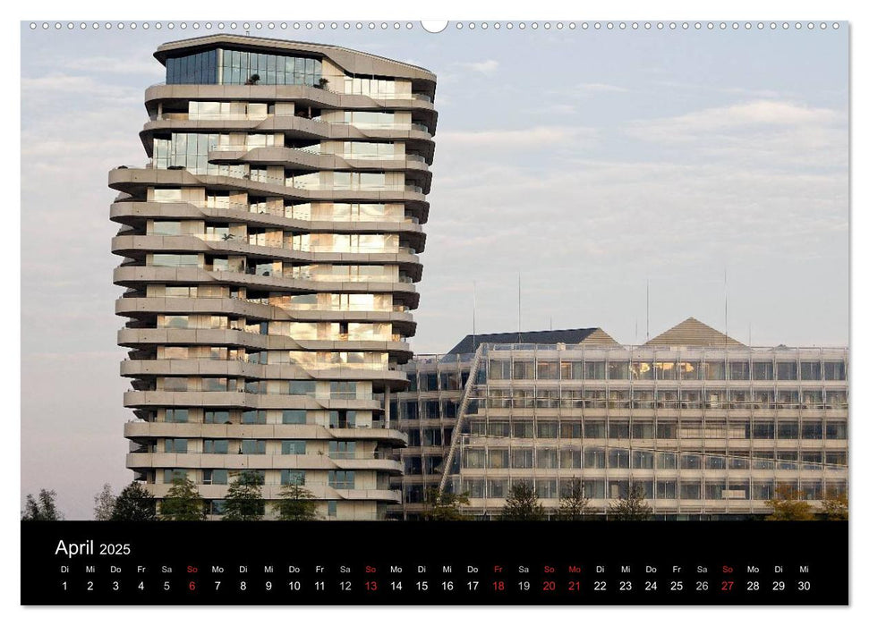 Hafencity Hamburg – die Perspektive (CALVENDO Premium Wandkalender 2025)