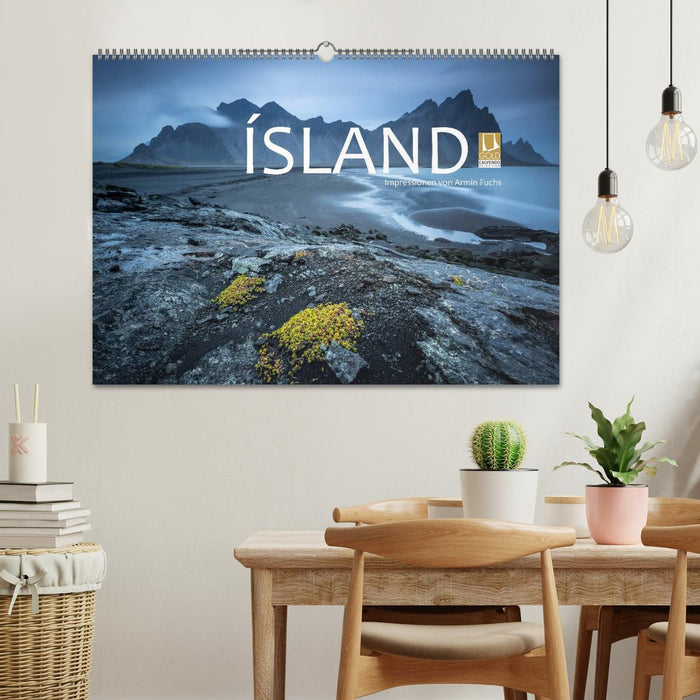 Island Impressionen von Armin Fuchs (CALVENDO Wandkalender 2025)