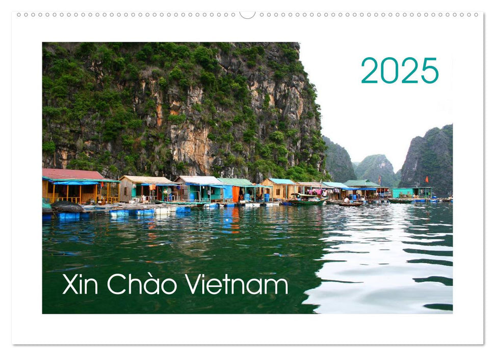 Xin Chào Vietnam (CALVENDO Wandkalender 2025)