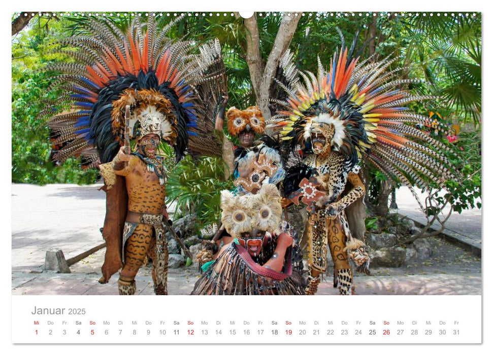 Tulum - Mexico (CALVENDO Premium Wandkalender 2025)