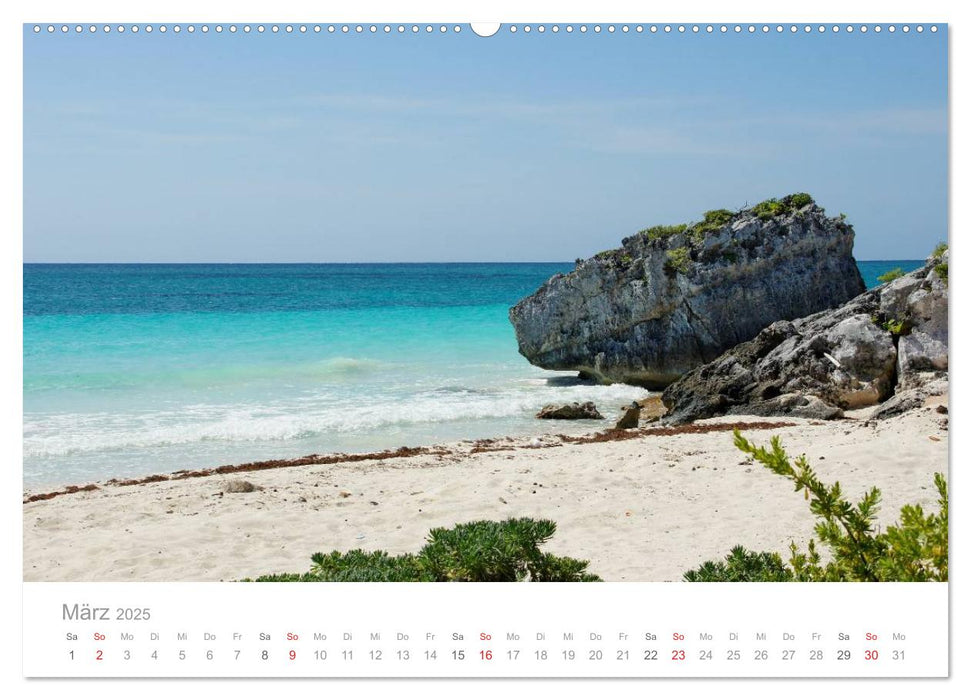 Tulum - Mexico (CALVENDO Premium Wandkalender 2025)