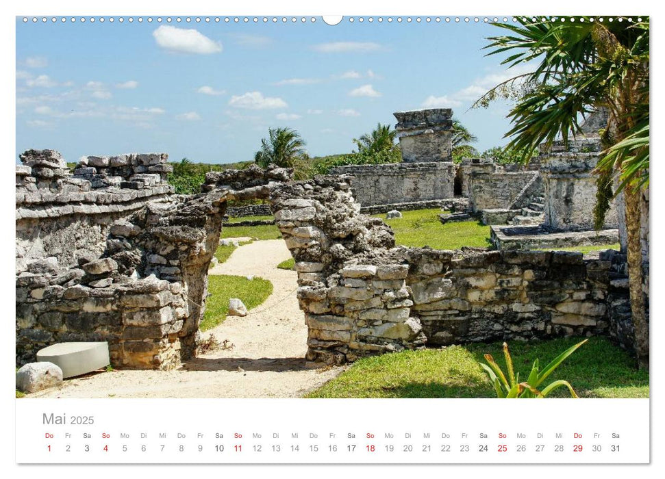 Tulum - Mexico (CALVENDO Premium Wandkalender 2025)