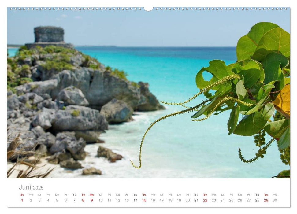 Tulum - Mexico (CALVENDO Premium Wandkalender 2025)