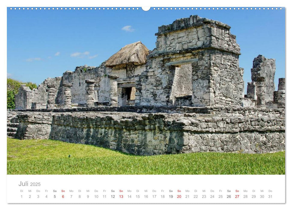 Tulum - Mexico (CALVENDO Premium Wandkalender 2025)