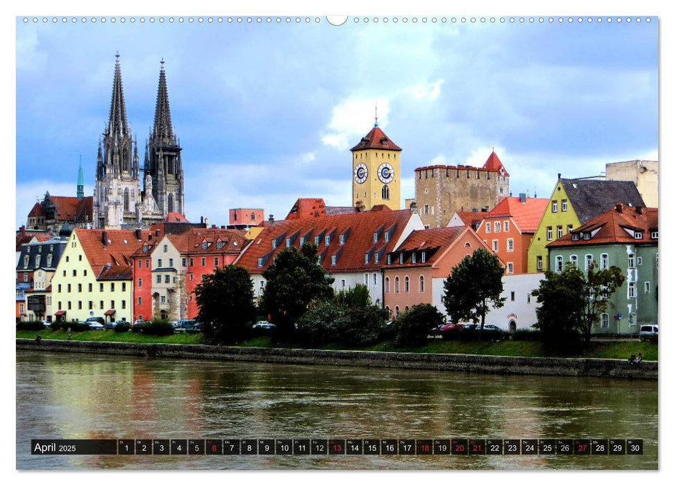 REGENSBURG - Impressionen (CALVENDO Premium Wandkalender 2025)