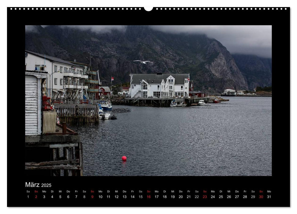 Traumziel Norwegen (CALVENDO Premium Wandkalender 2025)