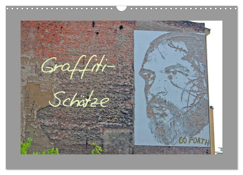 Graffiti-Schätze (CALVENDO Wandkalender 2025)