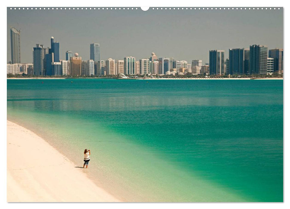 Emirat Abu Dhabi (CALVENDO Premium Wandkalender 2025)