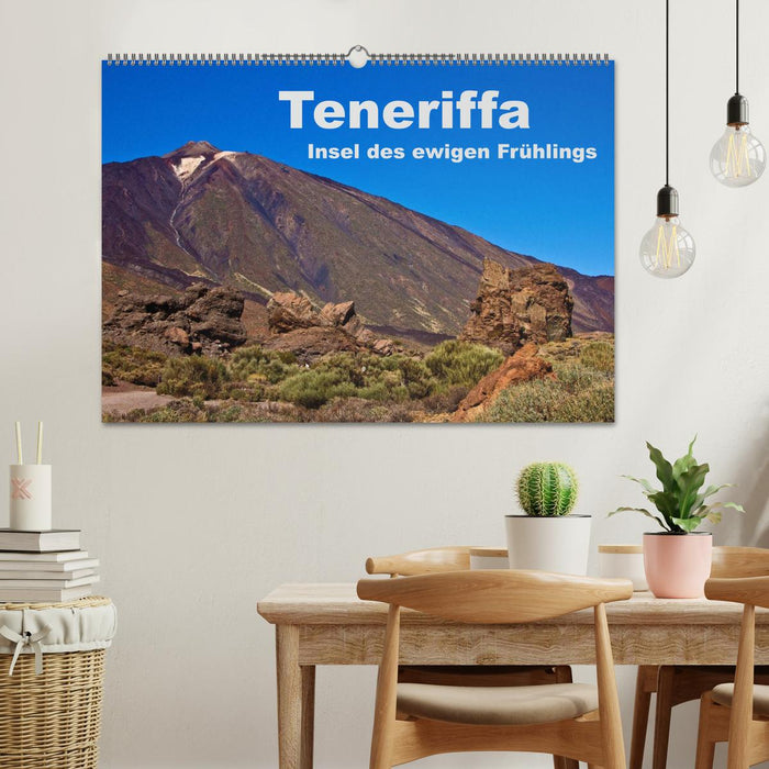 Teneriffa - Insel des ewigen Frühlings (CALVENDO Wandkalender 2025)