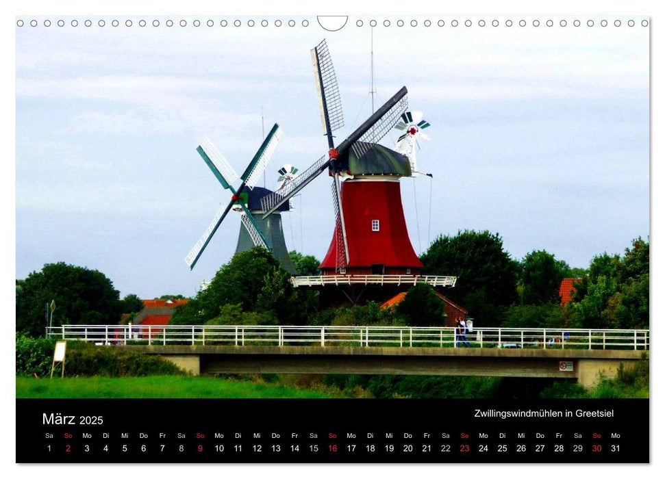 Ostfriesland verzaubert! (CALVENDO Wandkalender 2025)