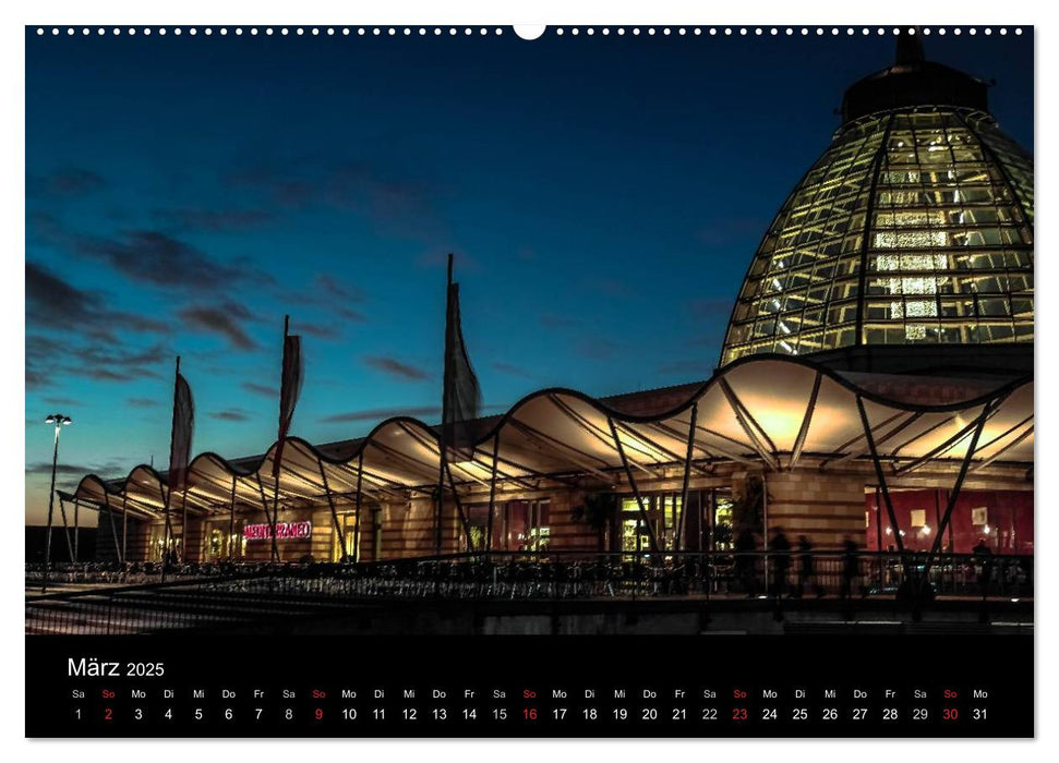 Bremerhaven - Blickpunkte (CALVENDO Premium Wandkalender 2025)