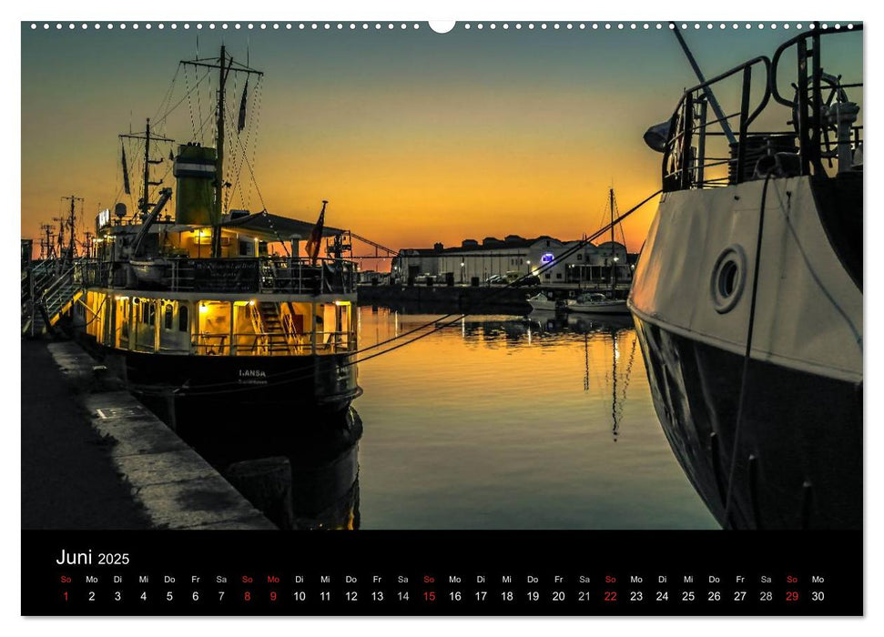 Bremerhaven - Blickpunkte (CALVENDO Premium Wandkalender 2025)