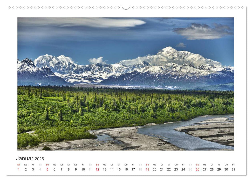 ALASKA - Bilder aus dem Süden (CALVENDO Premium Wandkalender 2025)