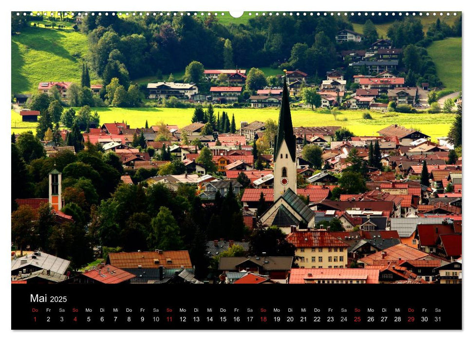 Die Alpen – vom Tal bis zum Gipfel (CALVENDO Wandkalender 2025)