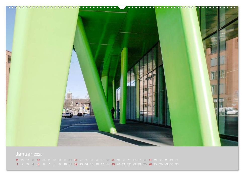 Heidelberg 2025 - Moderne Architektur (CALVENDO Premium Wandkalender 2025)