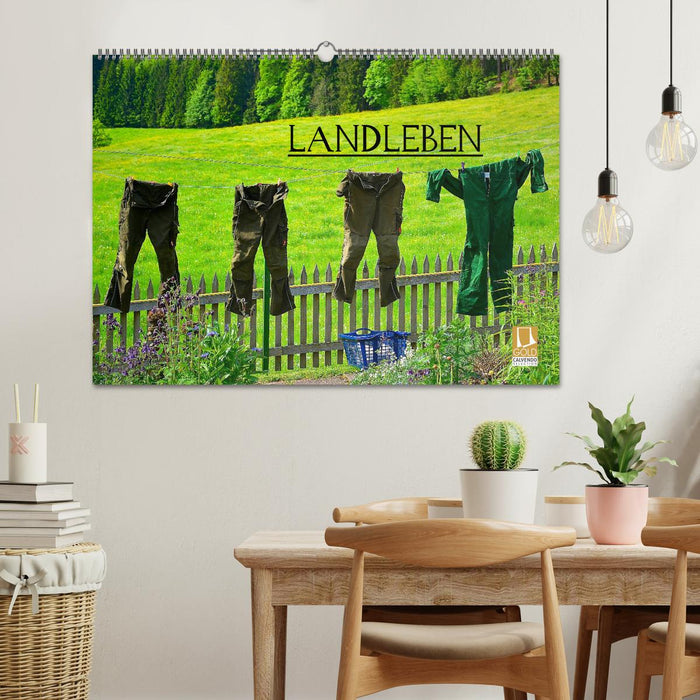 Landleben (CALVENDO Wandkalender 2025)