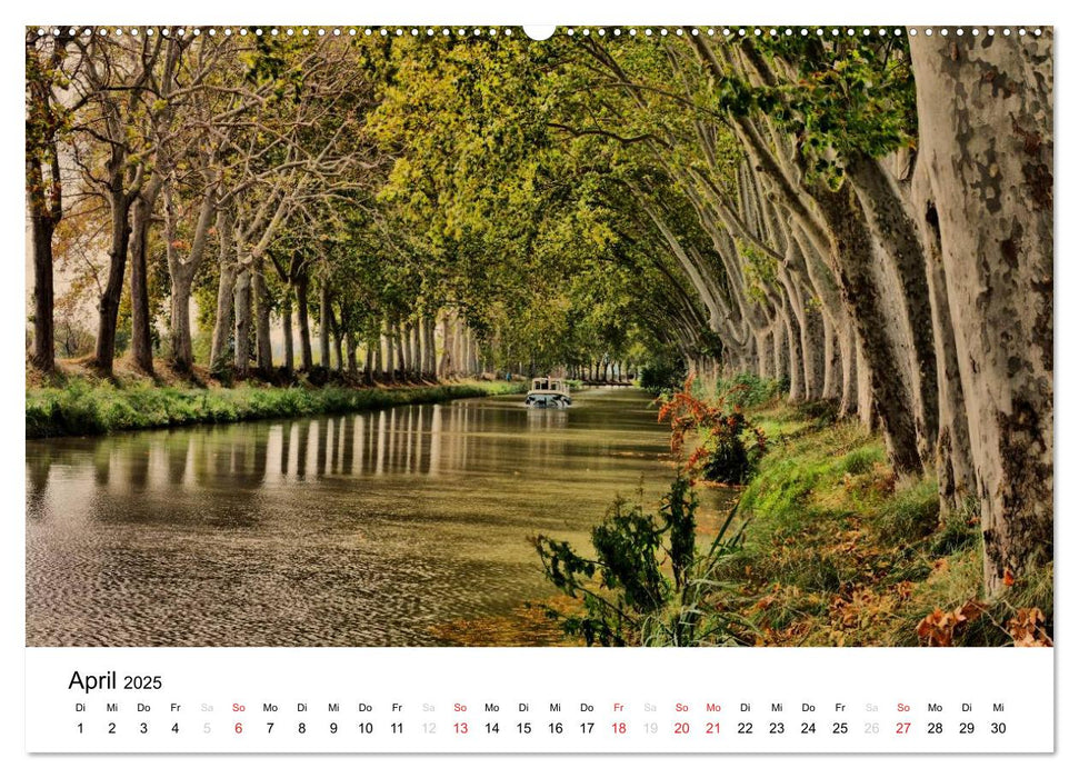 Languedoc-Roussillon - unter der Sonne des Midi (CALVENDO Wandkalender 2025)