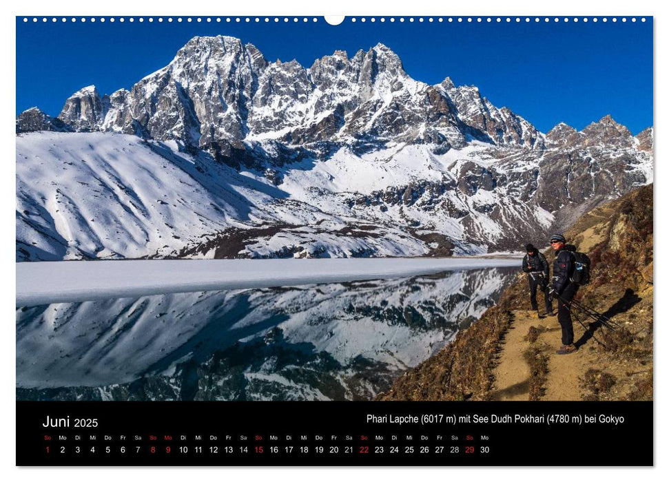 Everest-Nationalpark (CALVENDO Premium Wandkalender 2025)