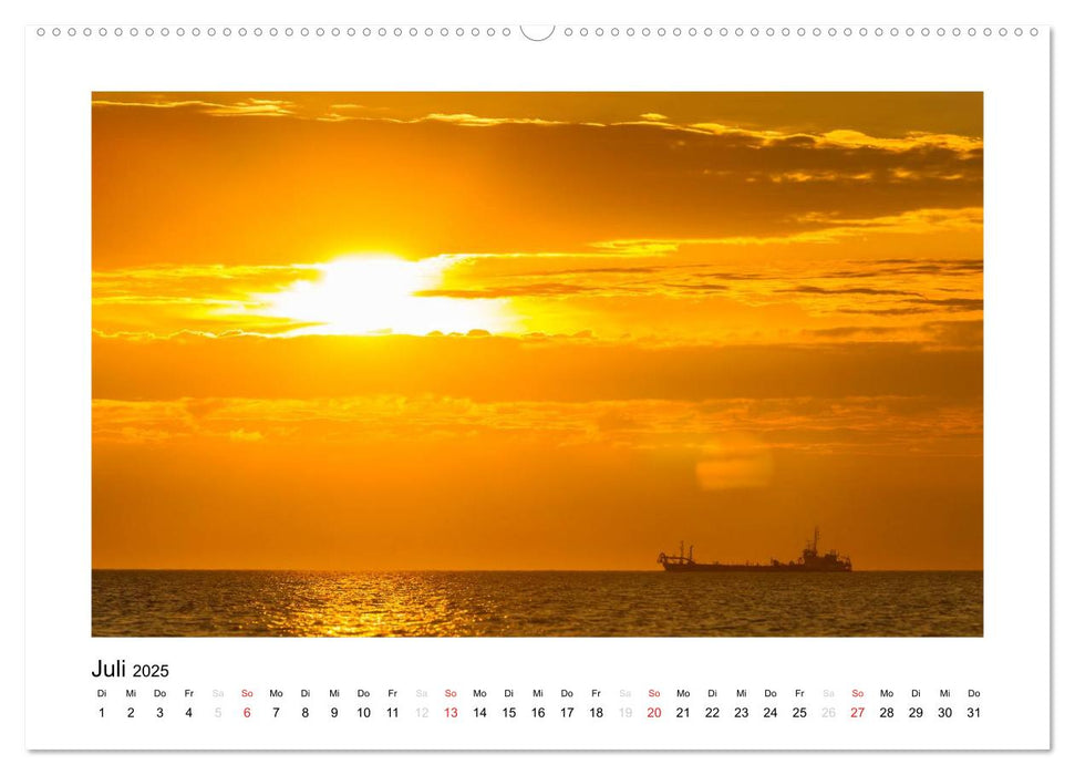 Sylt - Magische Momente (CALVENDO Premium Wandkalender 2025)