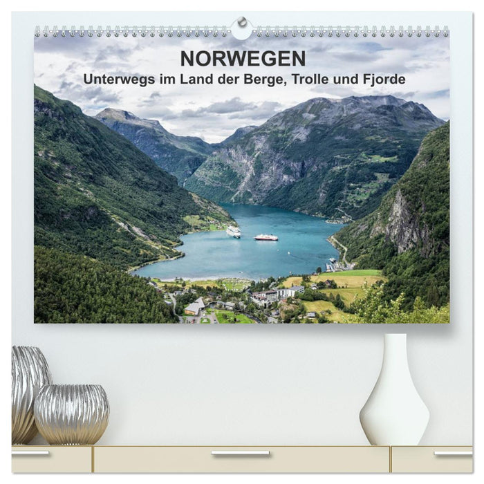 Norwegen - Unterwegs im Land der Berge, Trolle und Fjorde (CALVENDO Premium Wandkalender 2025)