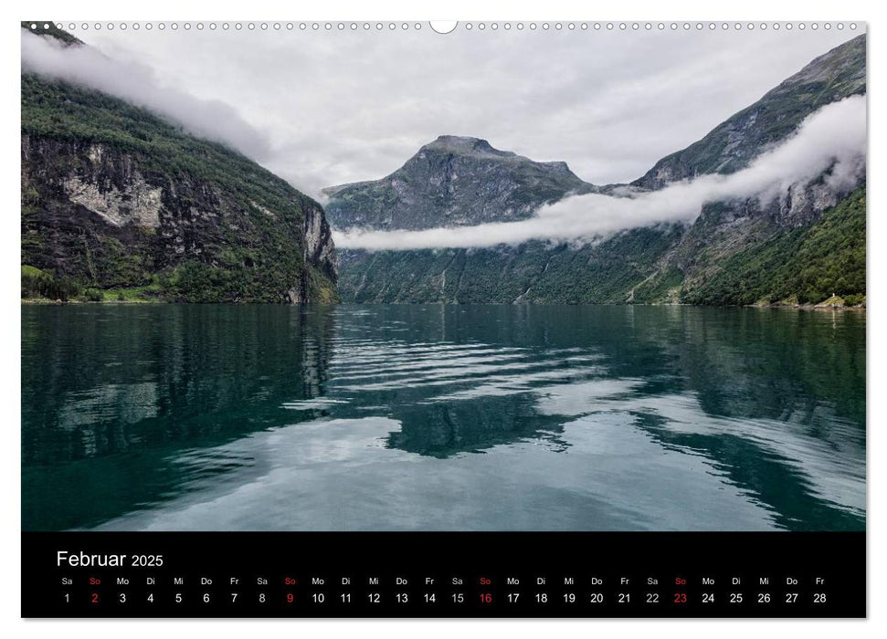 Norwegen - Unterwegs im Land der Berge, Trolle und Fjorde (CALVENDO Premium Wandkalender 2025)