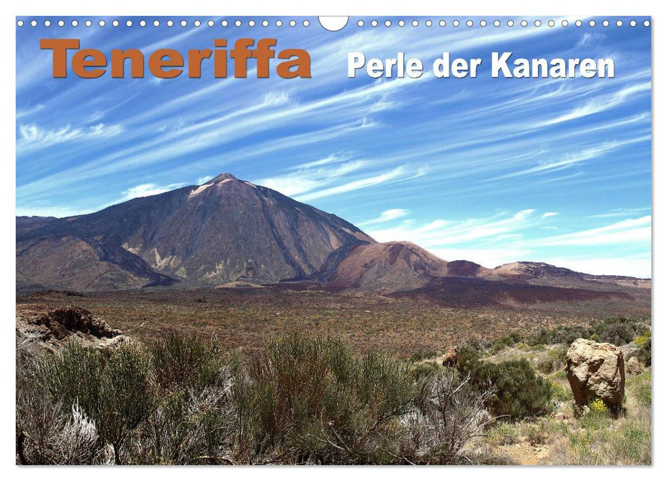 Teneriffa - Perle der Kanaren (CALVENDO Wandkalender 2025)