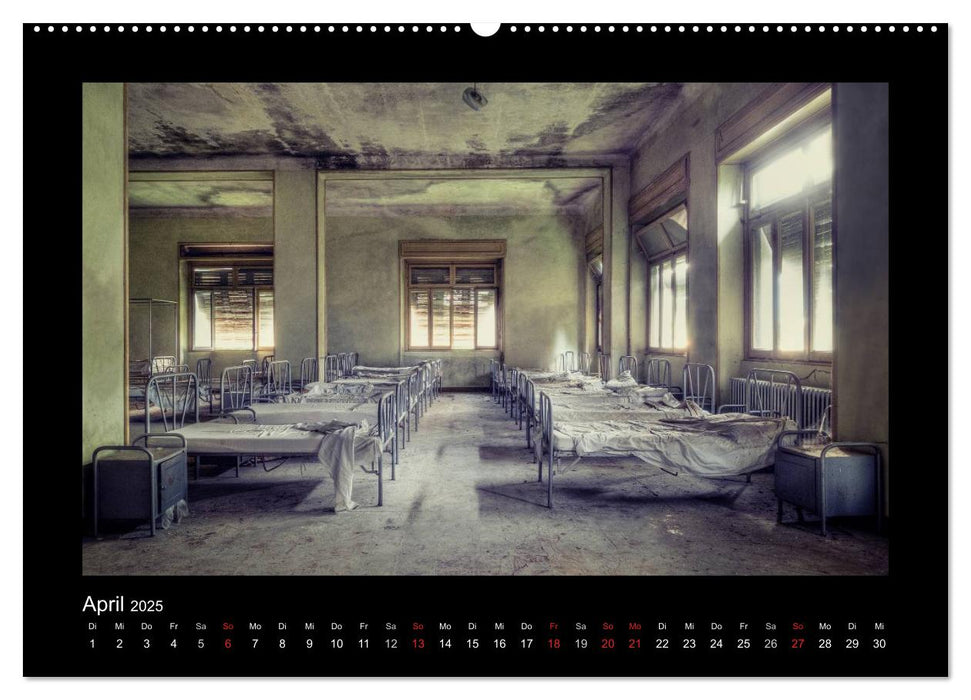 Lost Places - vergessene orte vergessener glanz (CALVENDO Premium Wandkalender 2025)