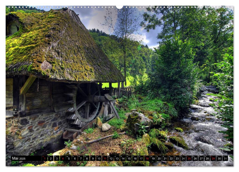 Romantischer Schwarzwald (CALVENDO Premium Wandkalender 2025)