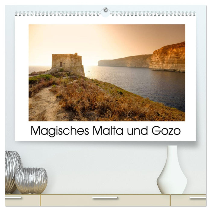 Magisches Malta und Gozo (CALVENDO Premium Wandkalender 2025)