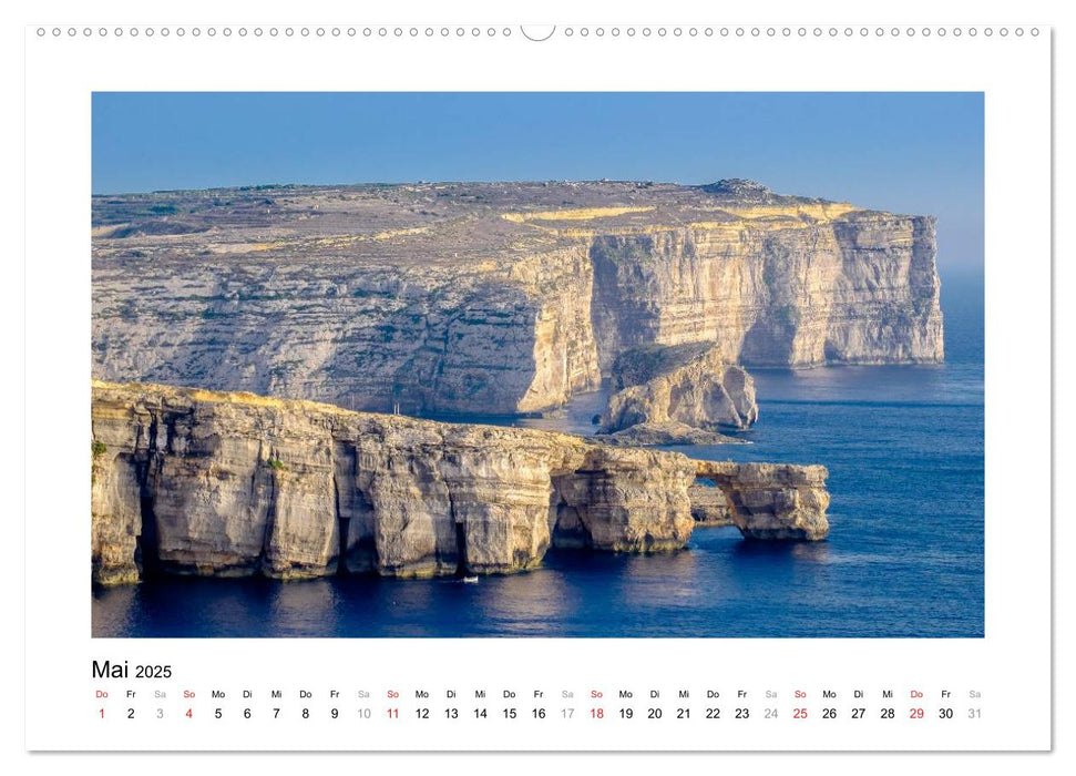 Magisches Malta und Gozo (CALVENDO Premium Wandkalender 2025)