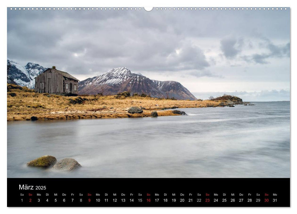 Im Licht der Lofoten (CALVENDO Wandkalender 2025)