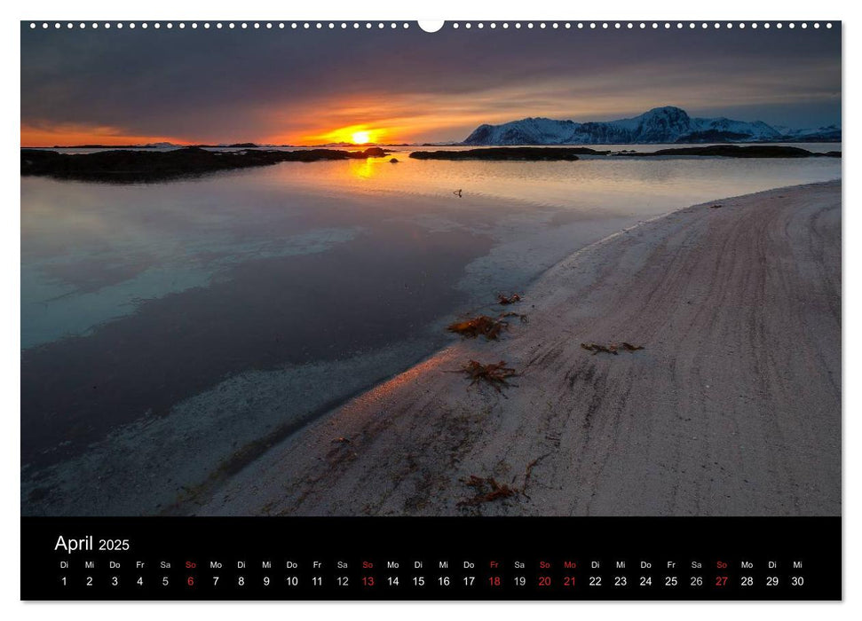 Im Licht der Lofoten (CALVENDO Wandkalender 2025)