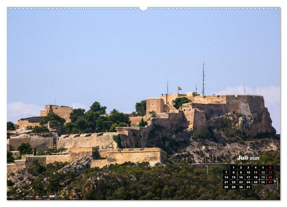 Costa Blanca - Sonne, Strand und mehr (CALVENDO Premium Wandkalender 2025)