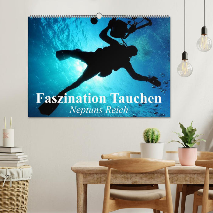 Faszination Tauchen - Neptuns Reich (CALVENDO Wandkalender 2025)