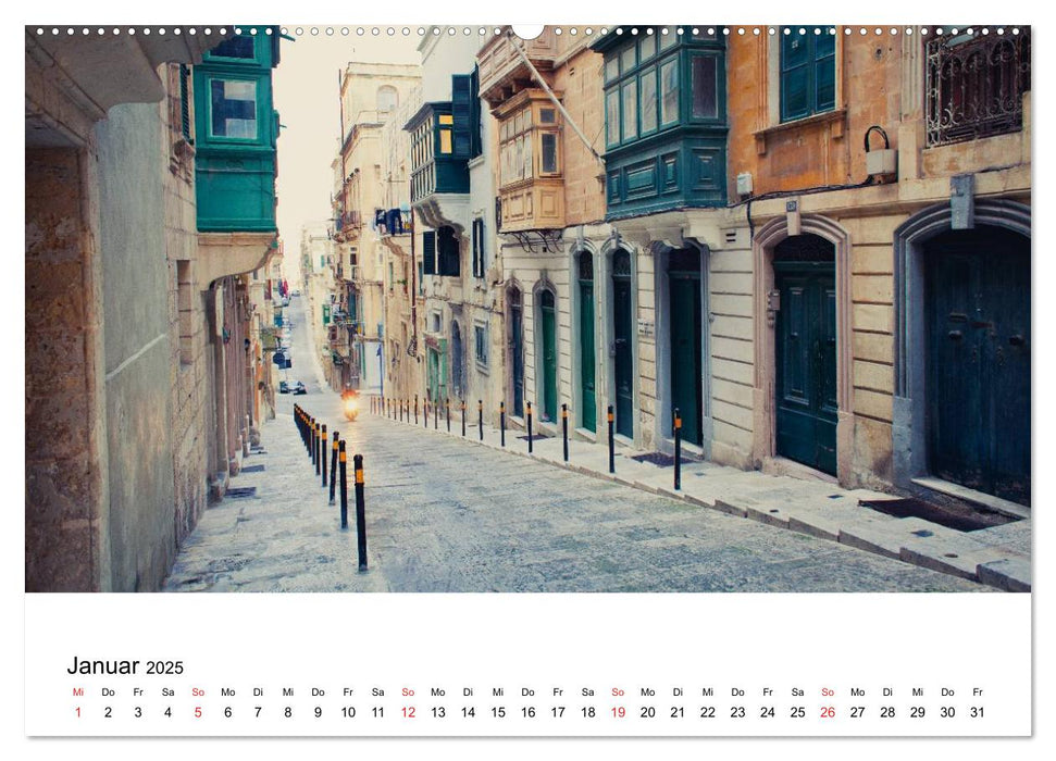 Malta (CALVENDO Premium Wandkalender 2025)