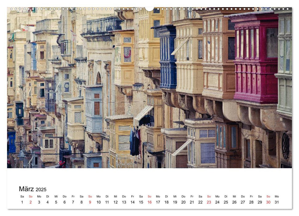 Malta (CALVENDO Premium Wandkalender 2025)