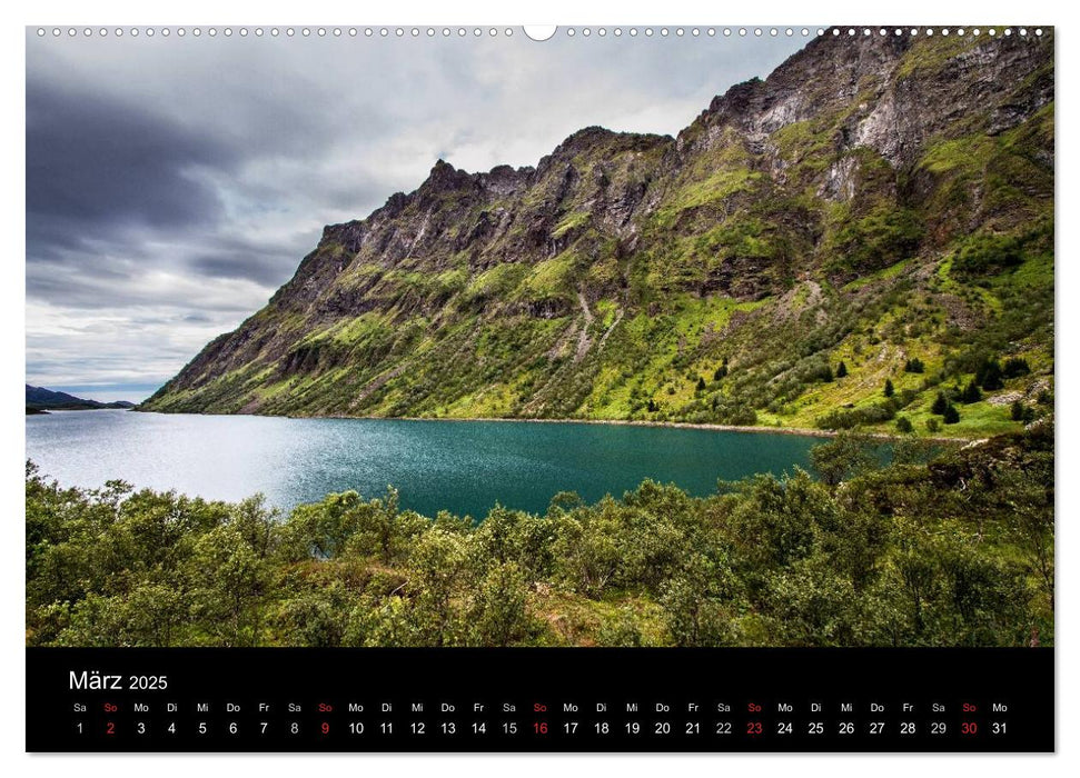 Die Lofoten - Norwegen von seiner besten Seite (CALVENDO Premium Wandkalender 2025)