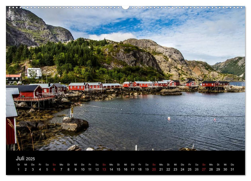 Die Lofoten - Norwegen von seiner besten Seite (CALVENDO Premium Wandkalender 2025)