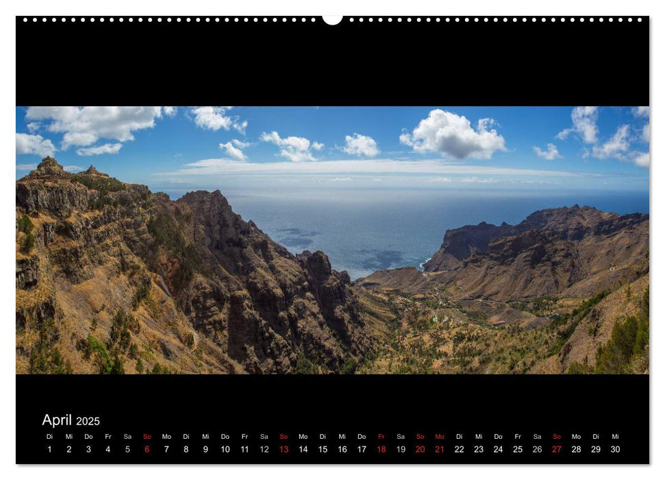 La Gomera - Kanarisches Naturparadies (CALVENDO Premium Wandkalender 2025)