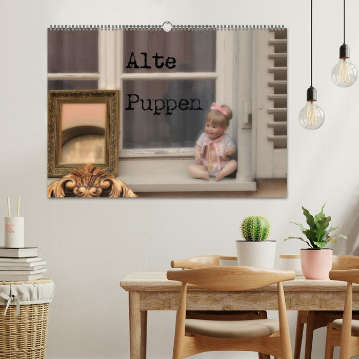 Alte Puppen (CALVENDO Wandkalender 2025)