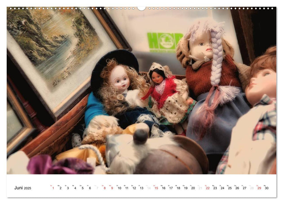 Alte Puppen (CALVENDO Wandkalender 2025)