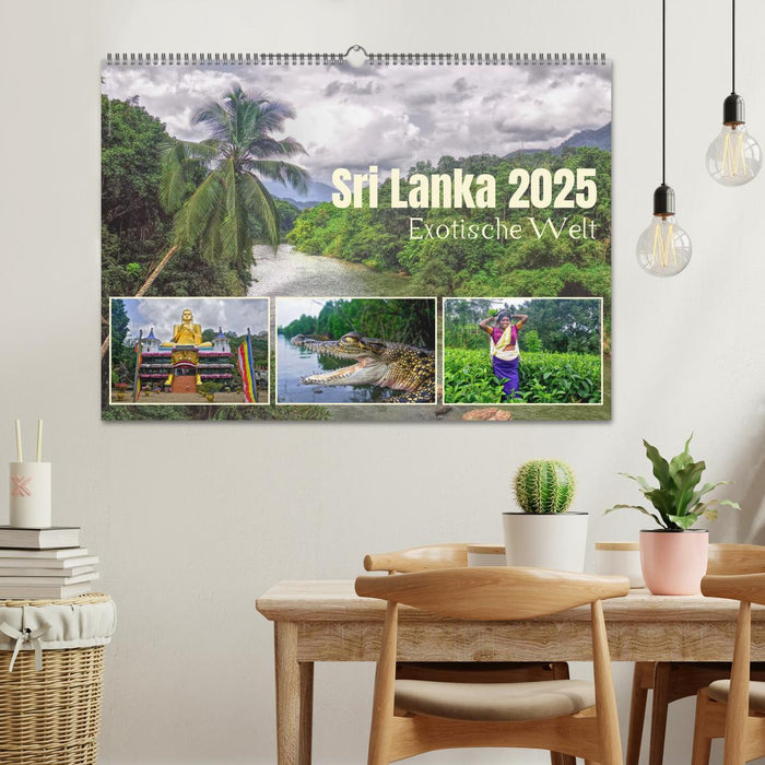 Sri Lanka 2025 – Exotische Welt (CALVENDO Wandkalender 2025)