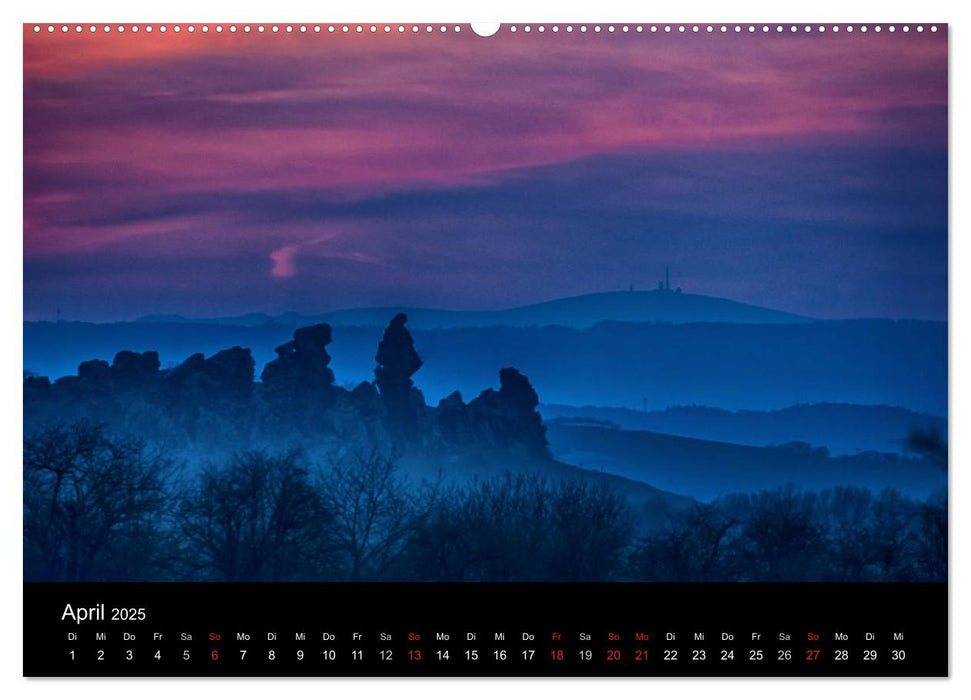 Mystischer Blocksberg im Sagenharz (CALVENDO Premium Wandkalender 2025)