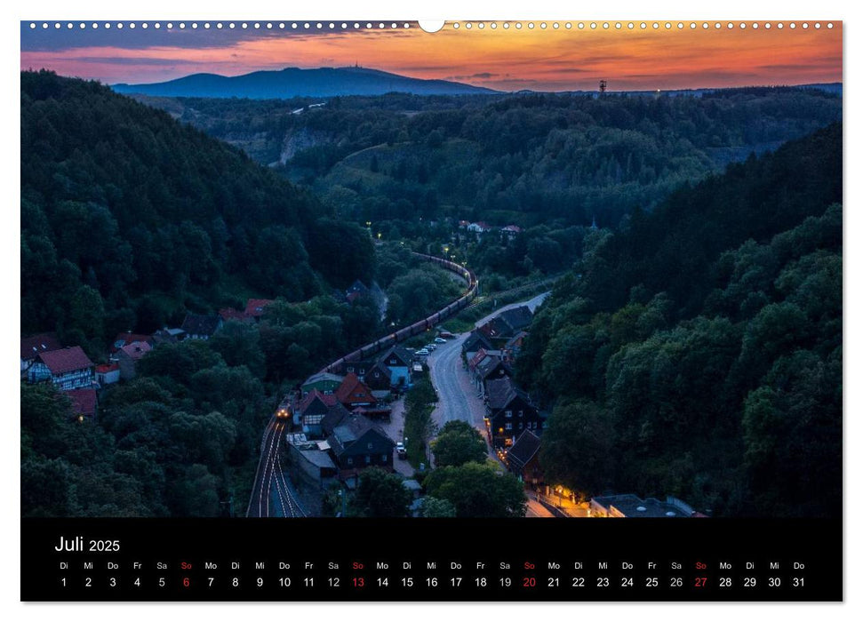 Mystischer Blocksberg im Sagenharz (CALVENDO Premium Wandkalender 2025)